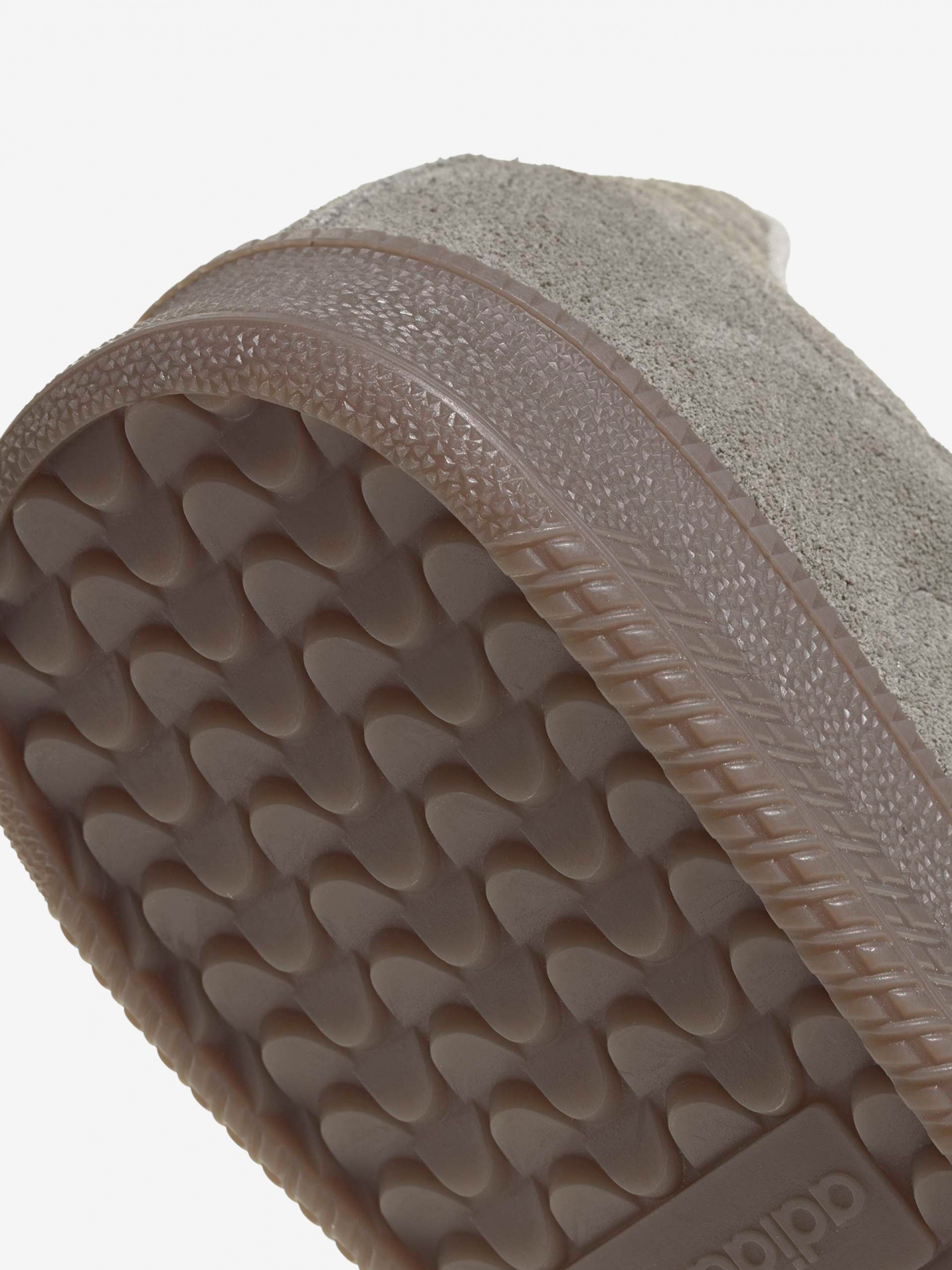 Sapatilhas Adidas Samba XLG Cinzentas e Castanhas Em Camurça