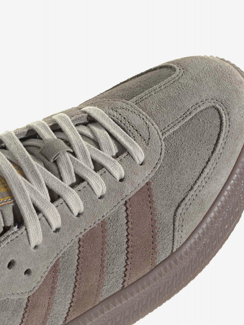 Zapatillas Adidas Samba XLG Grises y Marrones De Gamuza