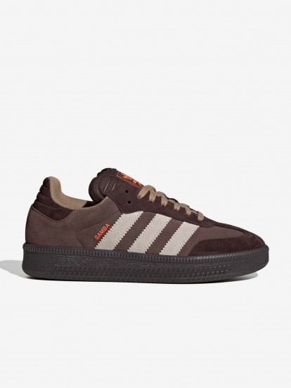 Zapatillas Adidas Samba XLG Marrones De Gamuza