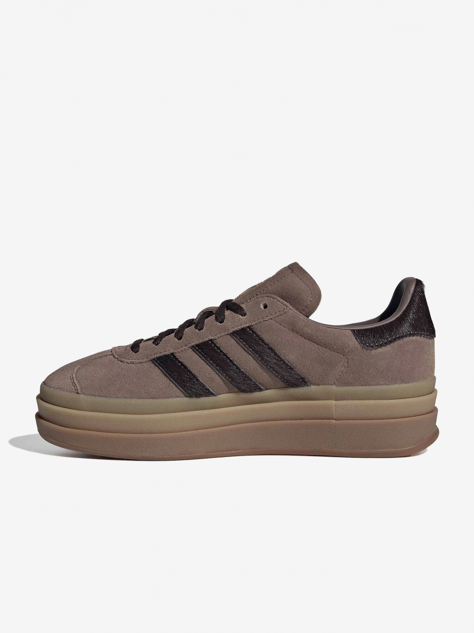 Adidas Gazelle Bold W Brown Suede Sneakers