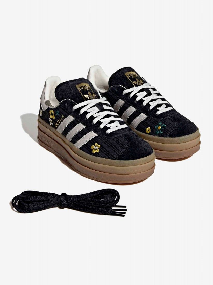 Zapatillas Adidas Gazelle Bold W Negras