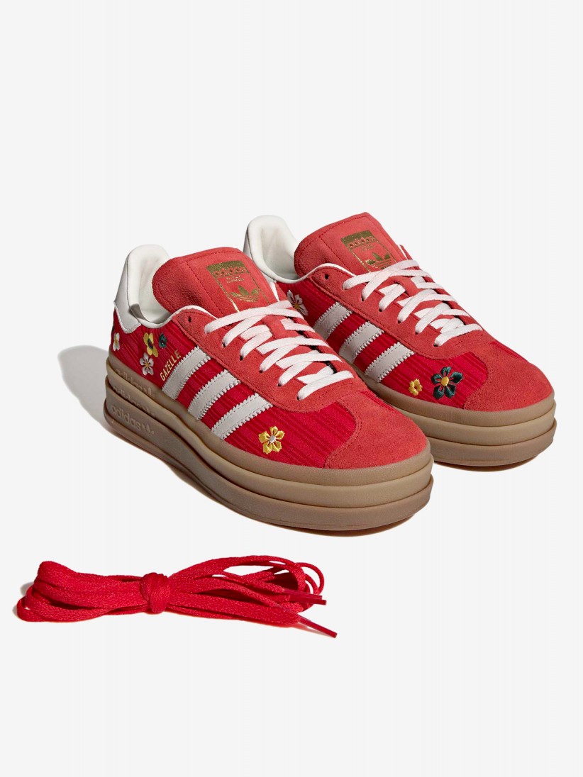 Zapatillas Adidas Gazelle Bold W Rojas