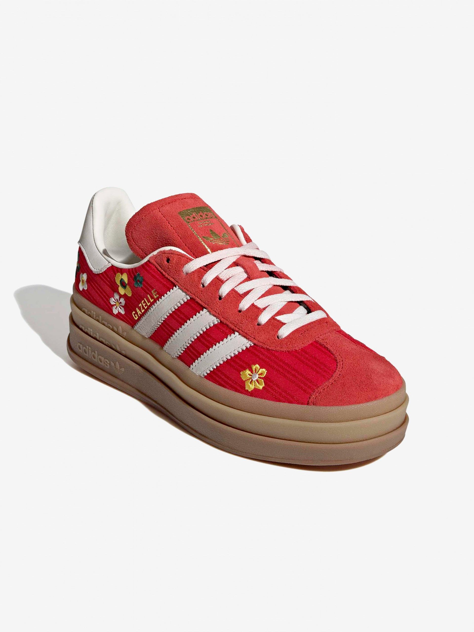 Adidas Gazelle Bold W Red Sneakers
