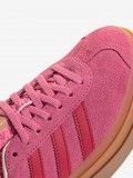 Zapatillas Adidas Gazelle Bold J Rosa y Rojas De Gamuza