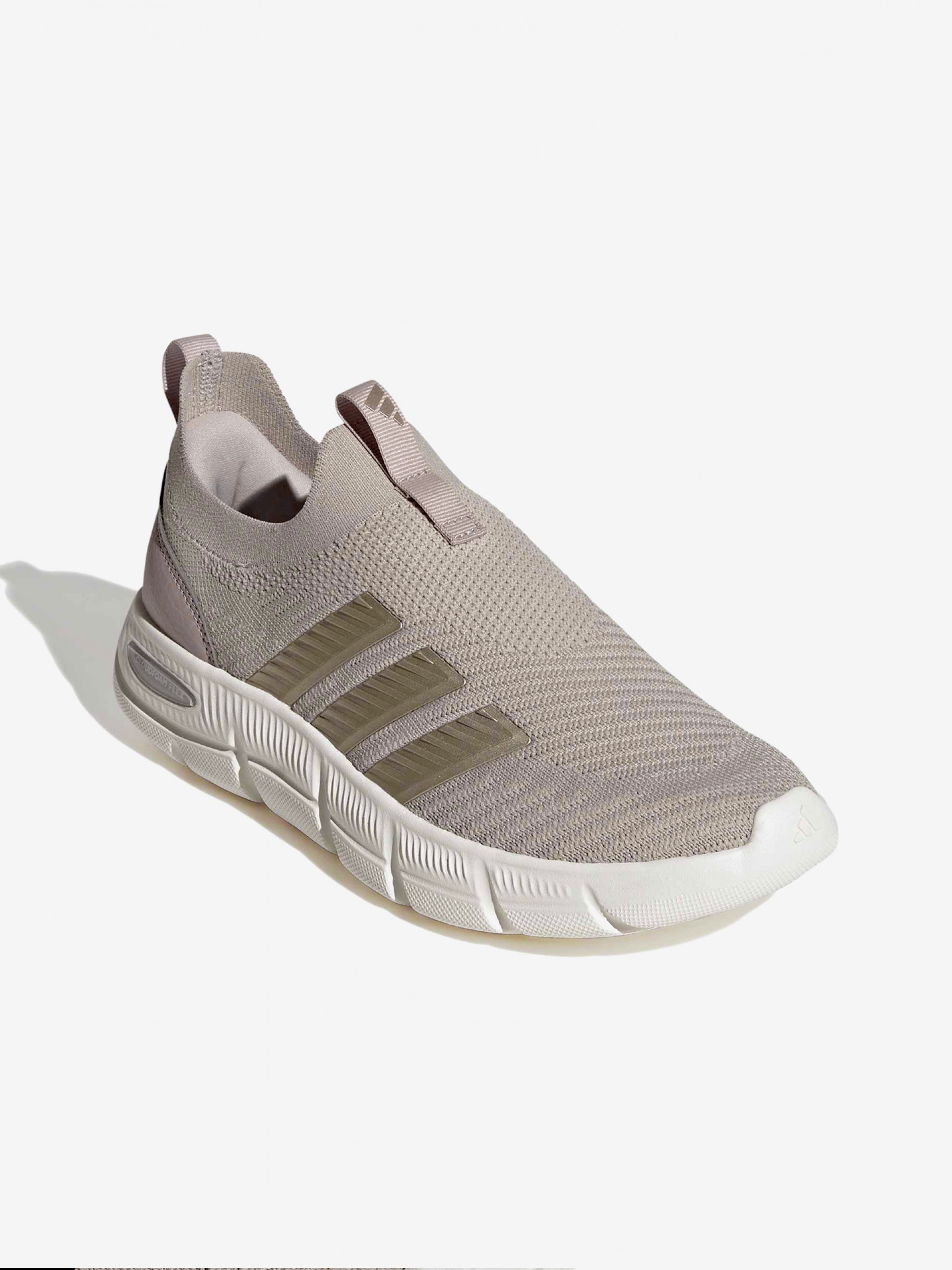 Sapatilhas de Caminhada Adidas Cloudfoam Flex Sock W Bege e Rosa