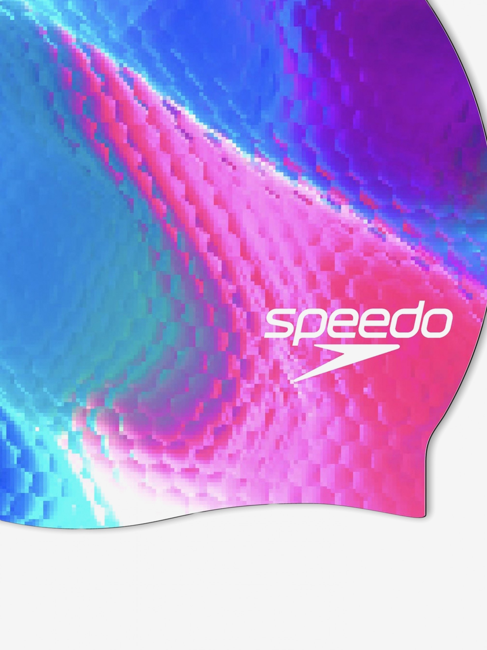 Gorro de Natación Speedo Printed Silicone Azul y Rosa
