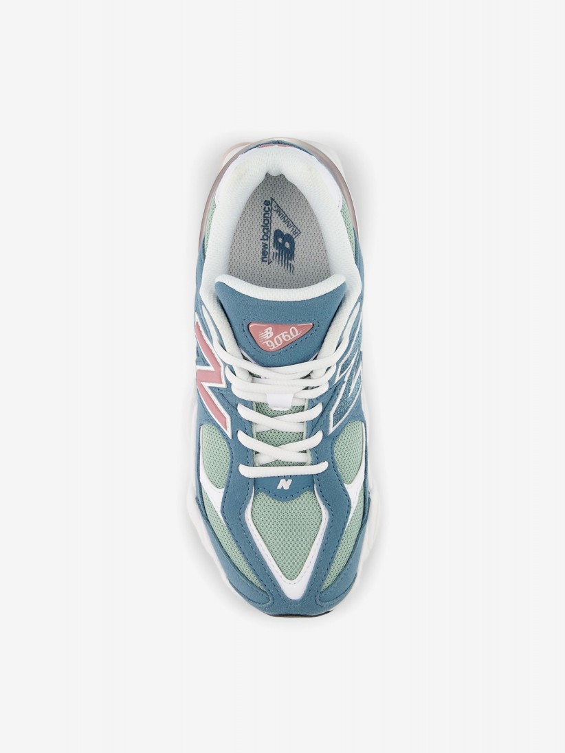 Sapatilhas New Balance G9060 Azuis, Verdes e Rosa J
