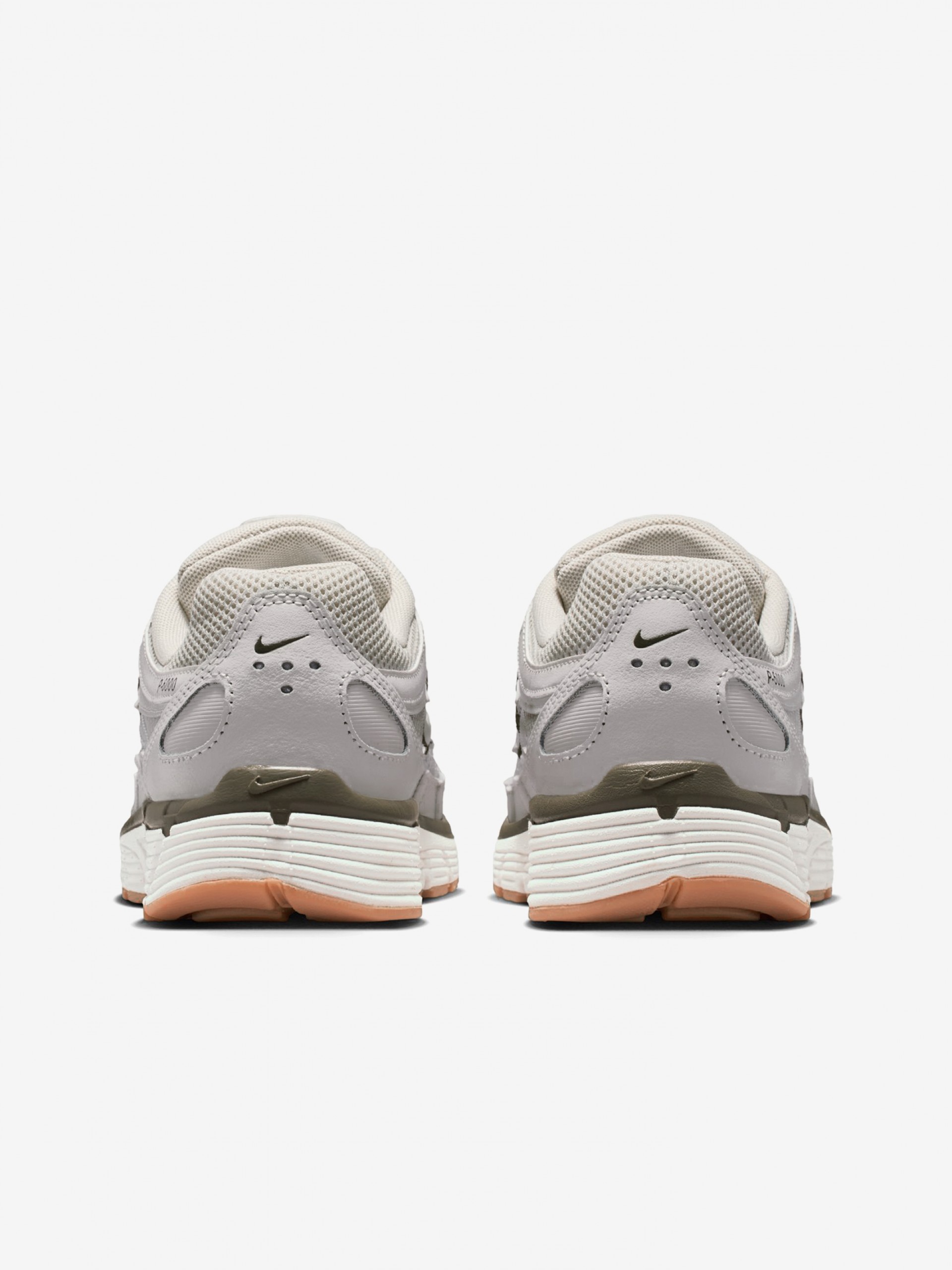 Zapatillas Nike P-6000 Grises y Verdes Para Mujer