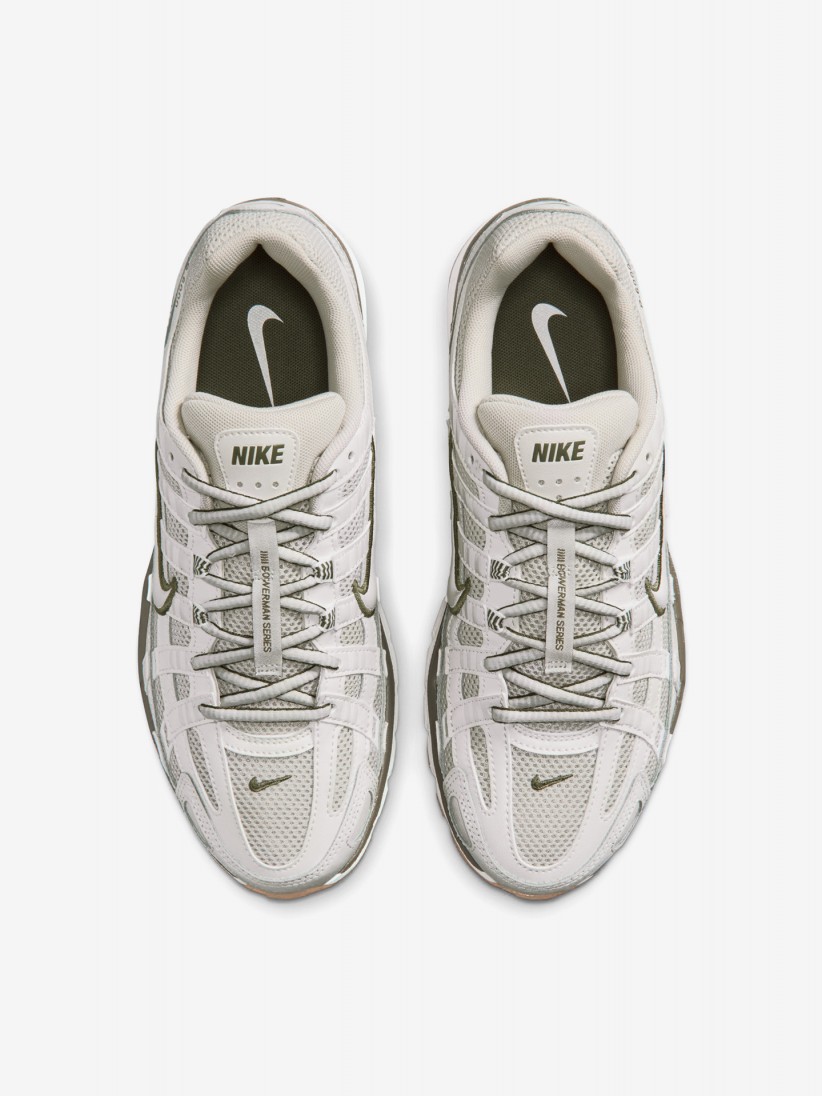Sapatilhas Nike P-6000 Cinzentas e Verdes Para Mulher