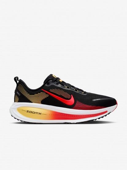 Sapatilhas de Running Nike Vomero 18 Pretas, Vermelhas e Amarelas Para Homem