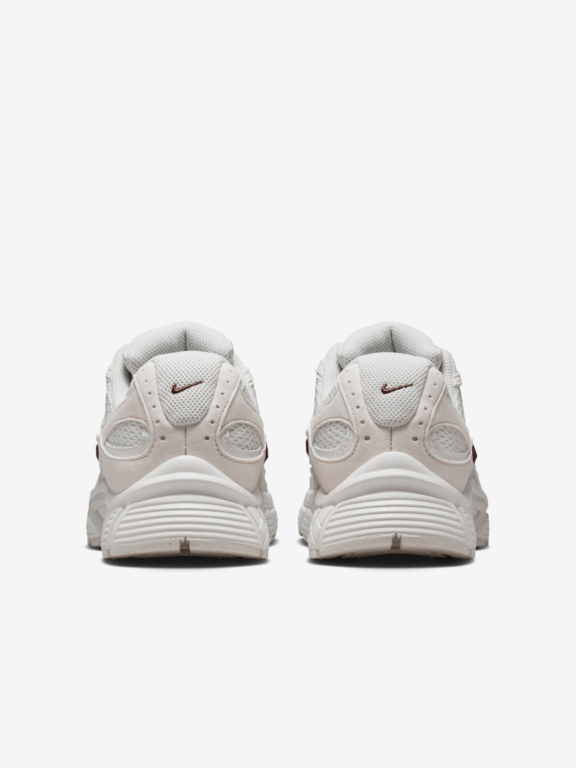 Sapatilhas Nike V5 RNR Brancas, Bege e Bordeaux Com Camurça Para Mulher