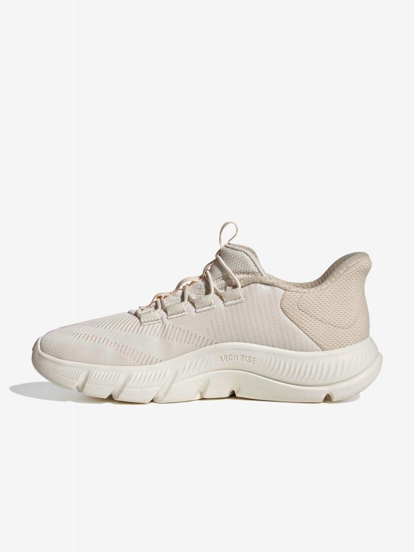 Sapatilhas de Caminhada Adidas Cloudfoam Flex Rapidfit W Bege, Brancas e Rosa