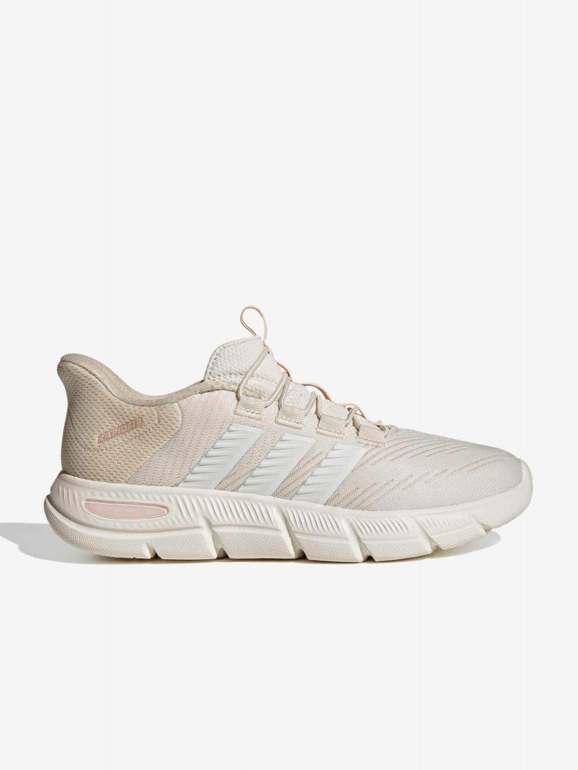 Sapatilhas de Caminhada Adidas Cloudfoam Flex Rapidfit W Bege, Brancas e Rosa