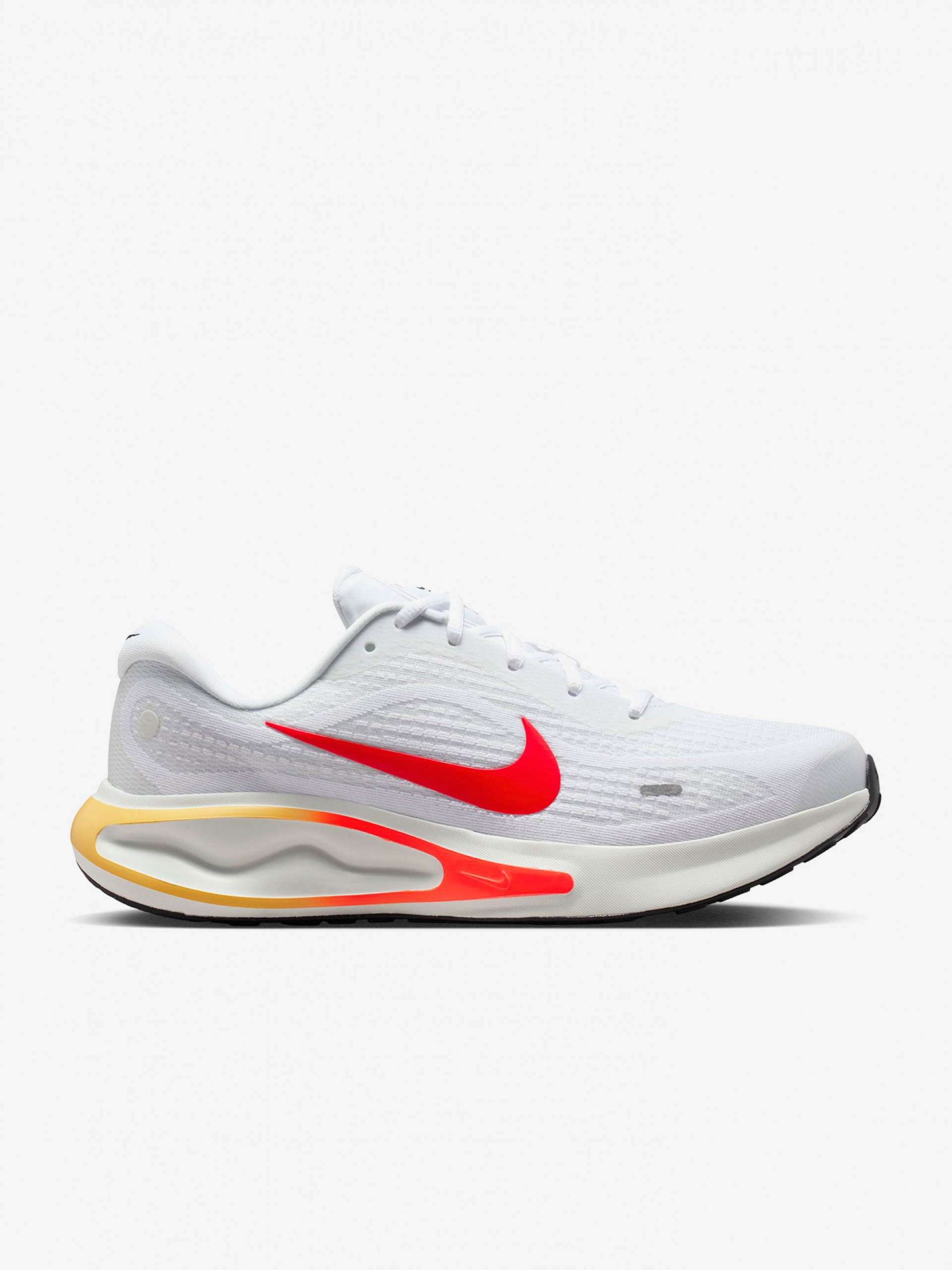 Nike Journey Run White, Red and Yellow Running Trainers For Men