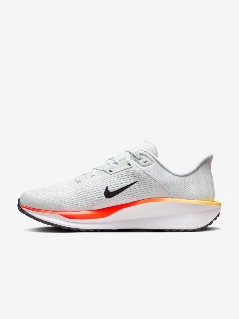 Sapatilhas de Running Nike Quest 6 Brancas, Vermelhas e Amarelas Para Homem