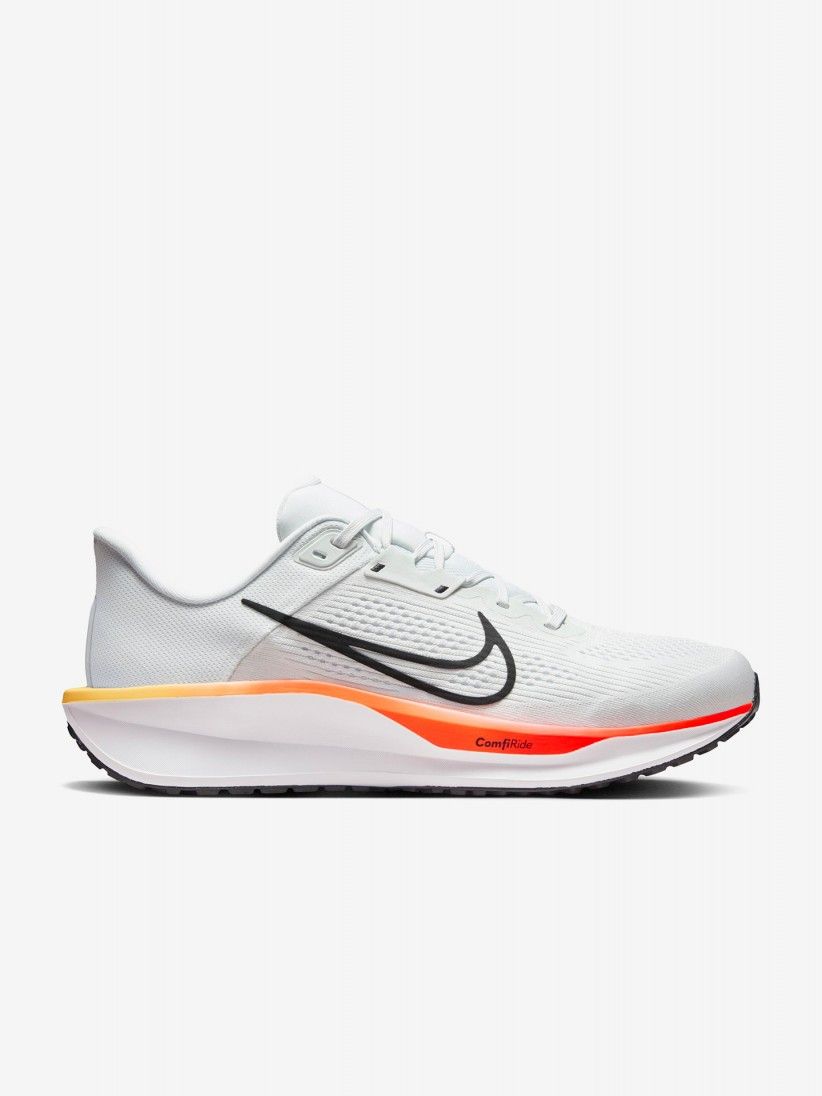 Sapatilhas de Running Nike Quest 6 Brancas, Vermelhas e Amarelas Para Homem