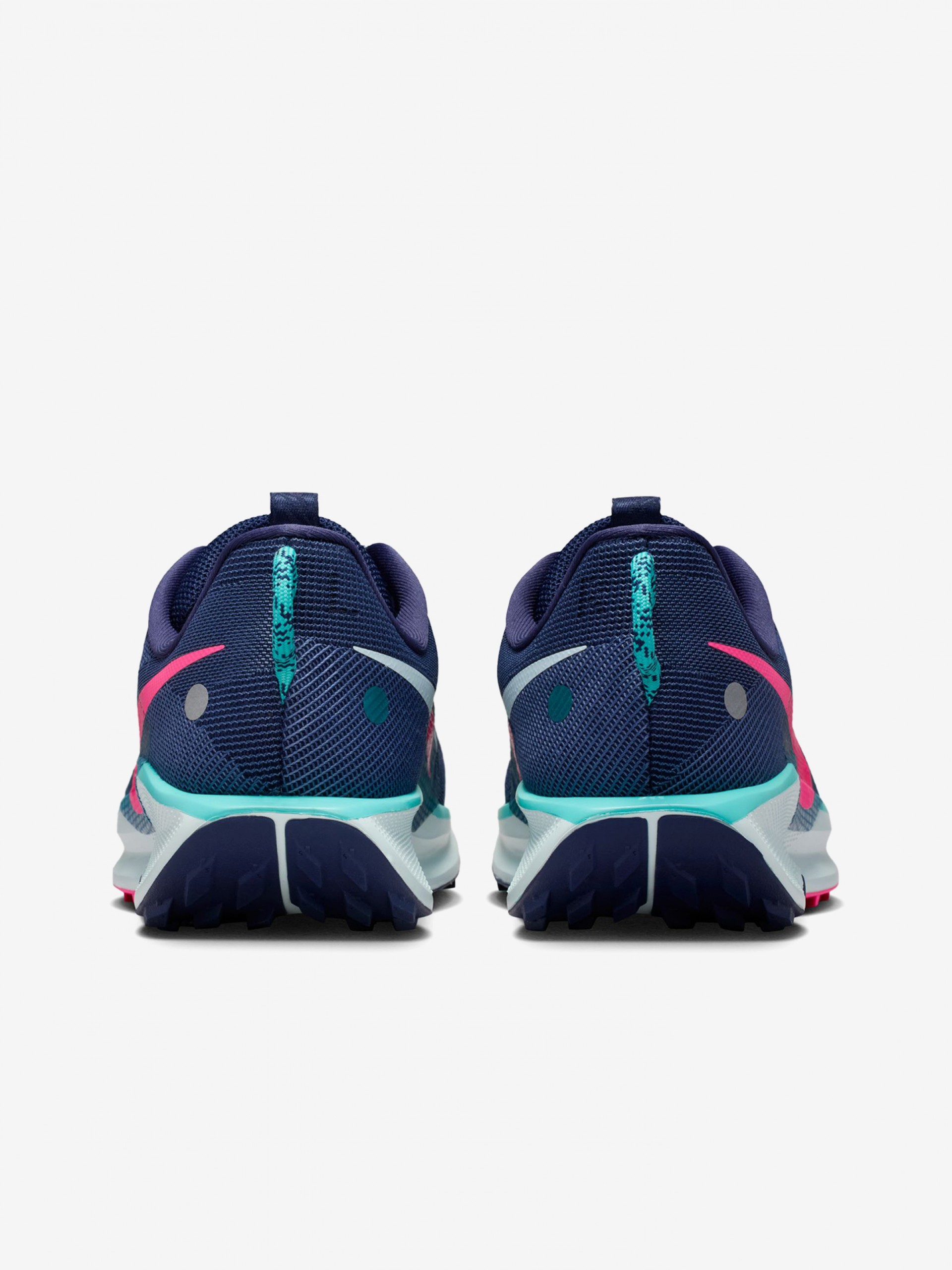 Nike Pegasus Trail 5 Blue and Pink Trail Trainers For Men