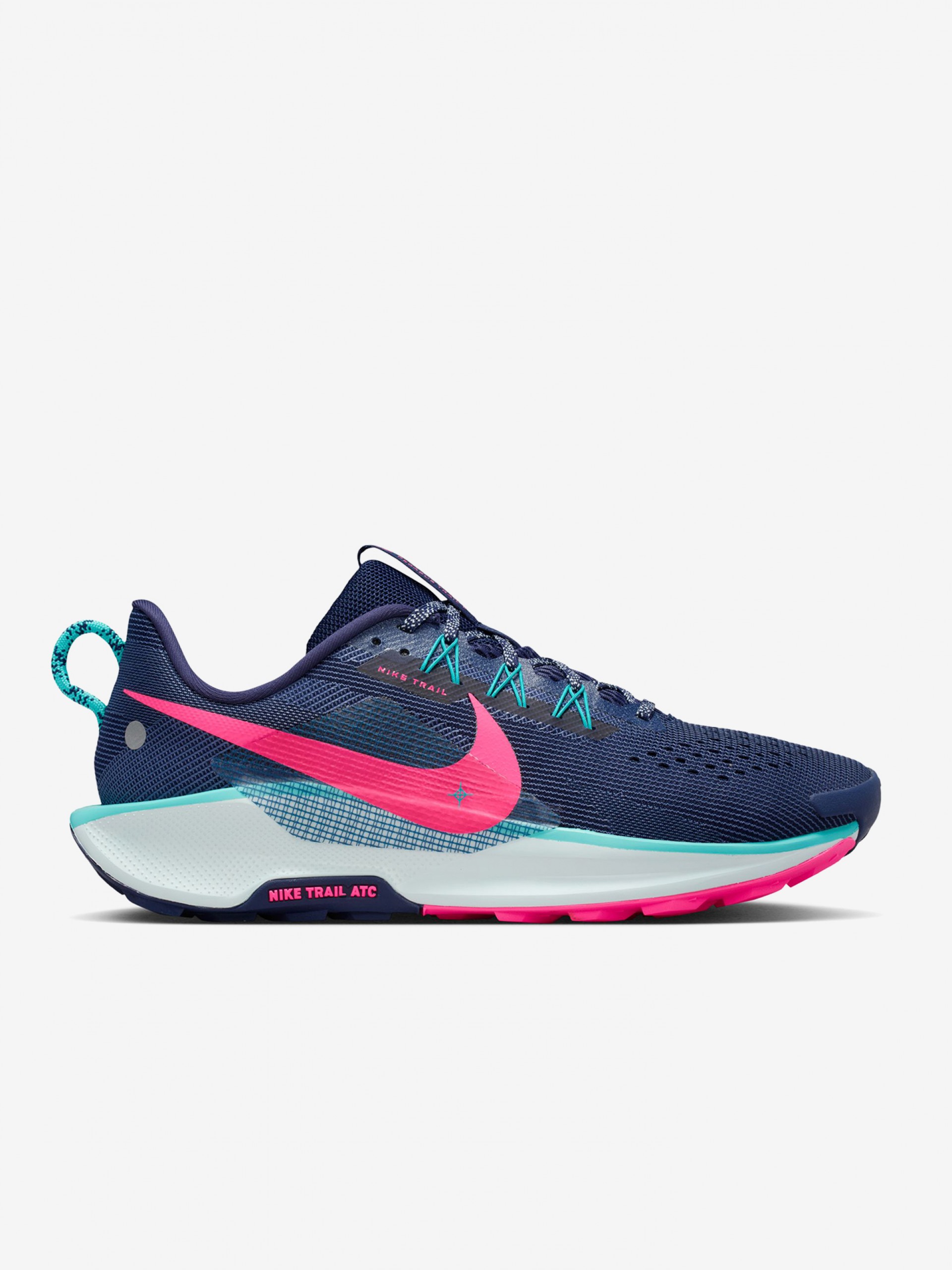 Nike Pegasus Trail 5 Blue and Pink Trail Trainers For Men