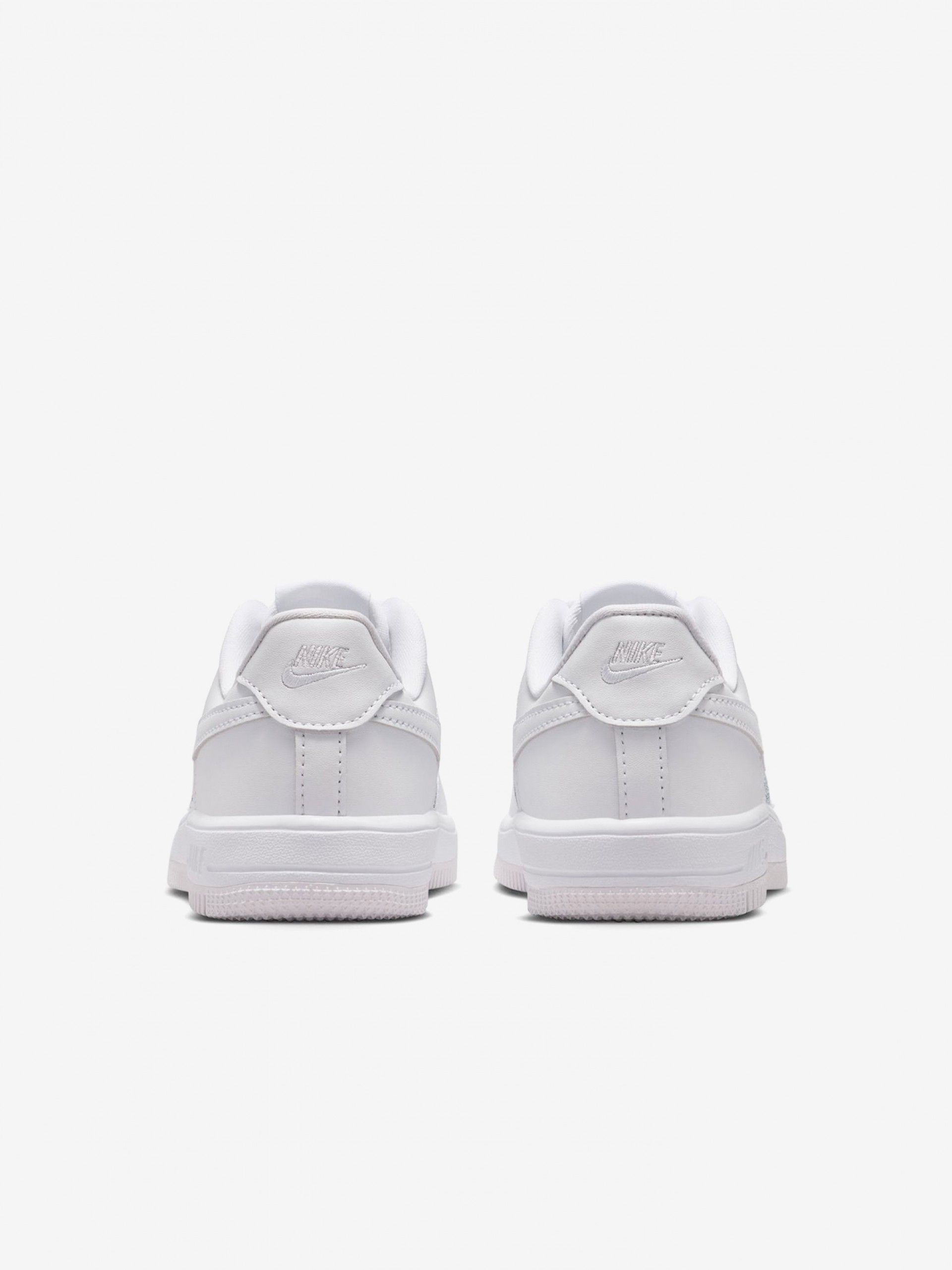 Nike Force 1 Low White Sneakers For Children
