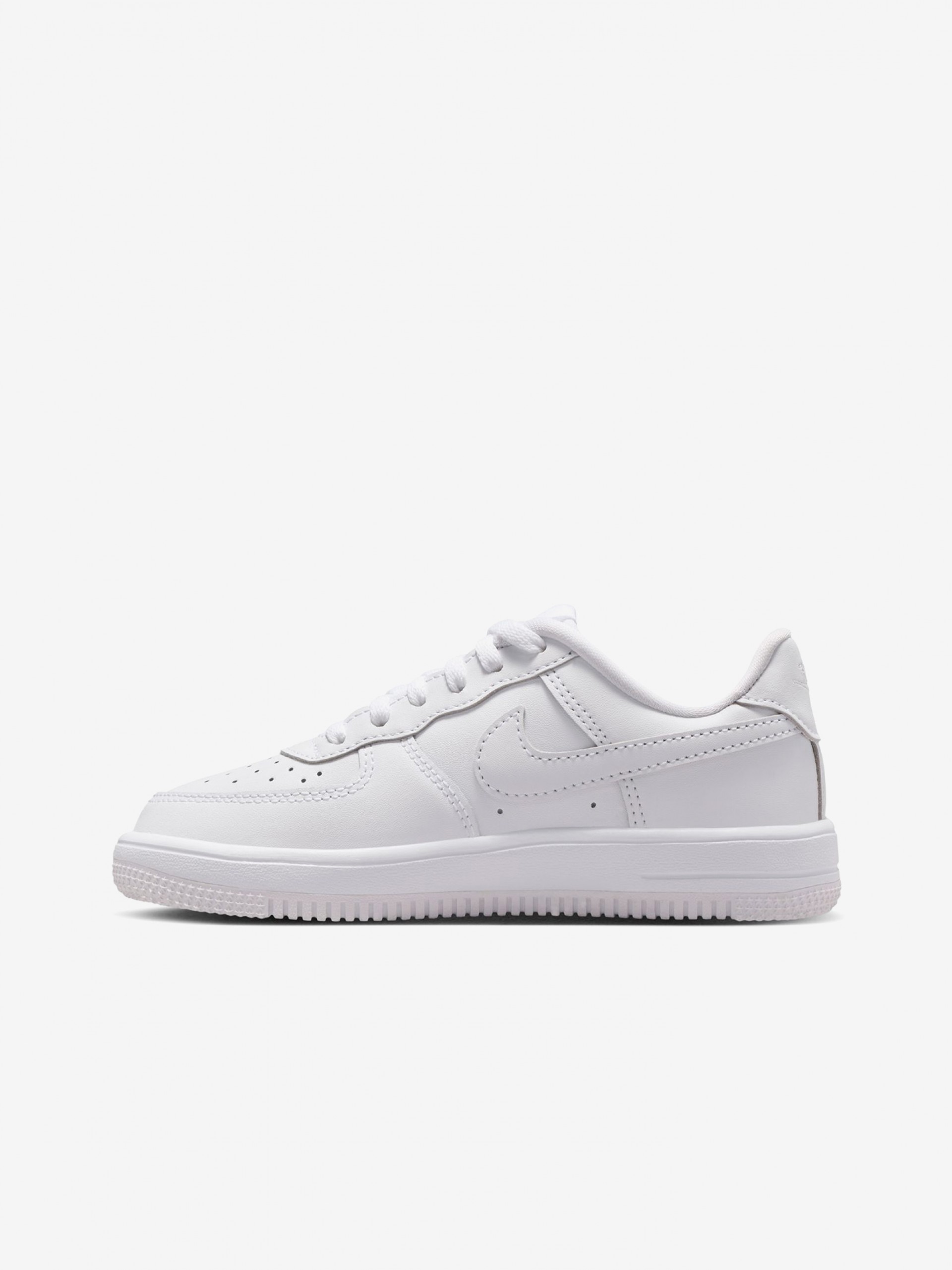 Sapatilhas Nike Force 1 Low Brancas Para Criança