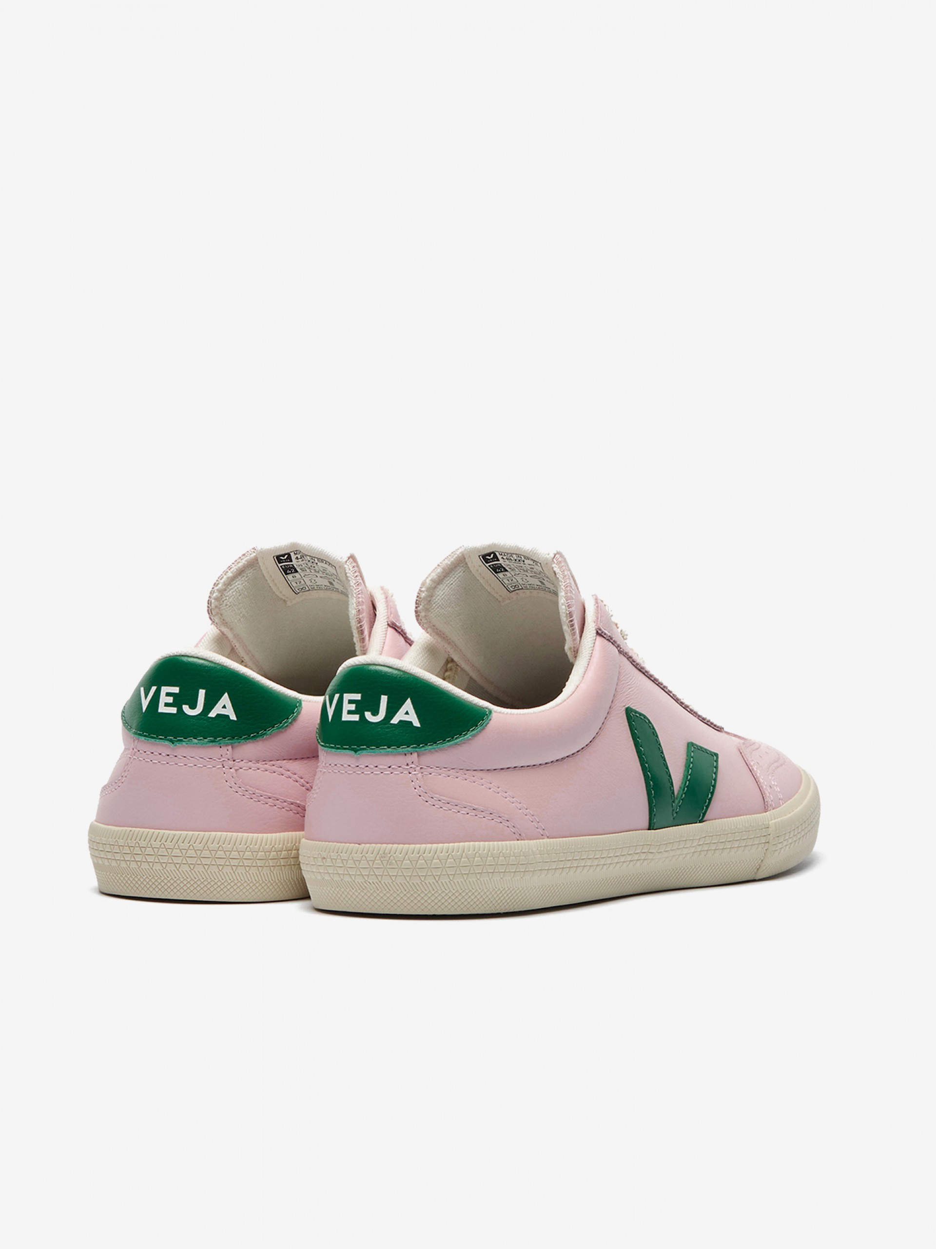 Zapatillas VEJA Volley Rosa y Verdes