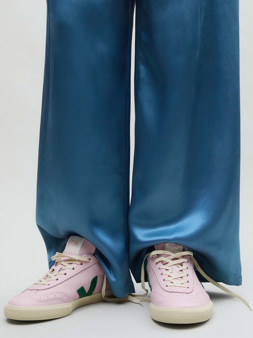 Zapatillas VEJA Volley Rosa y Verdes