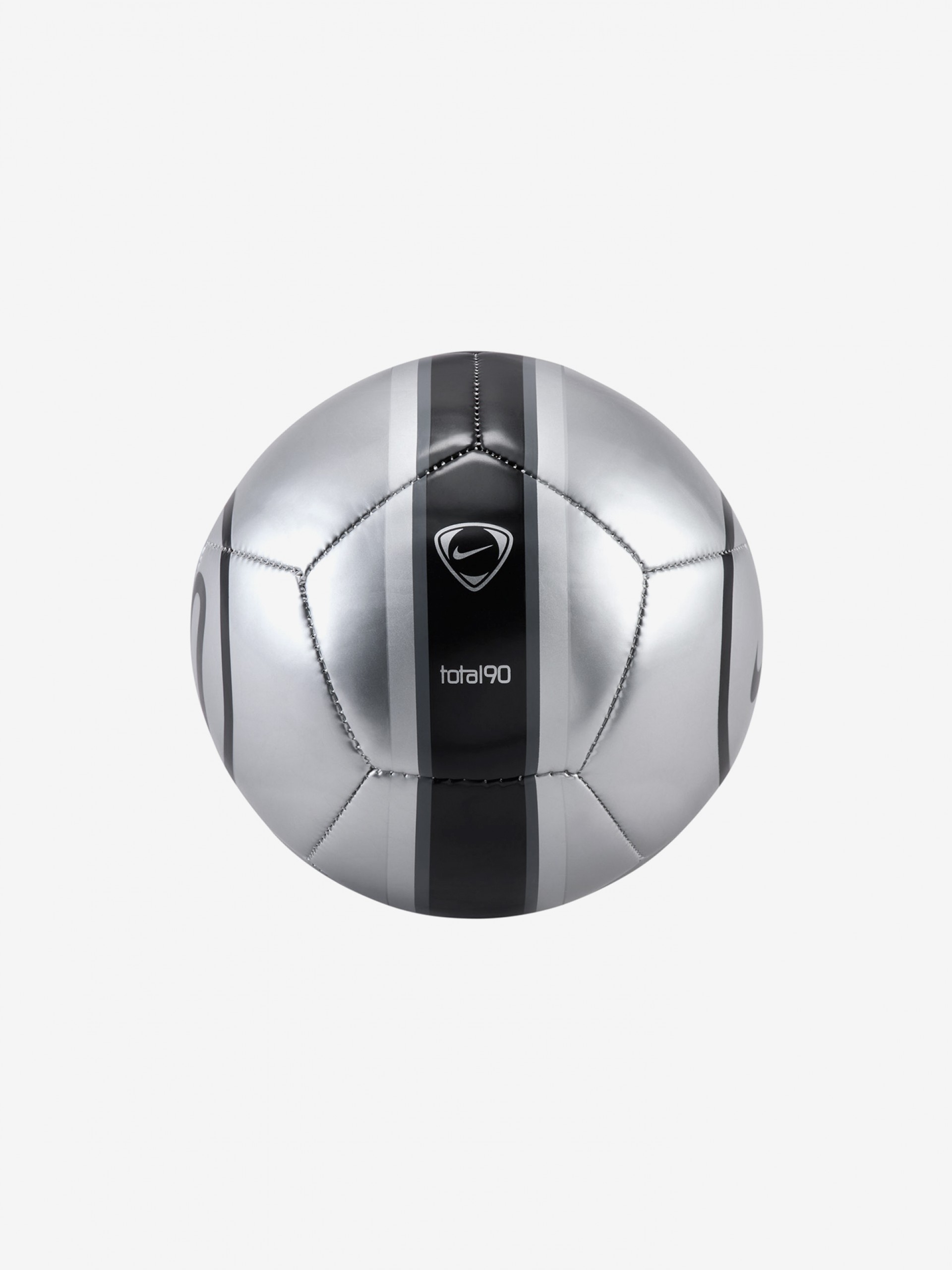 Bola Nike Total 90 Skills Mini Prateada e Preta