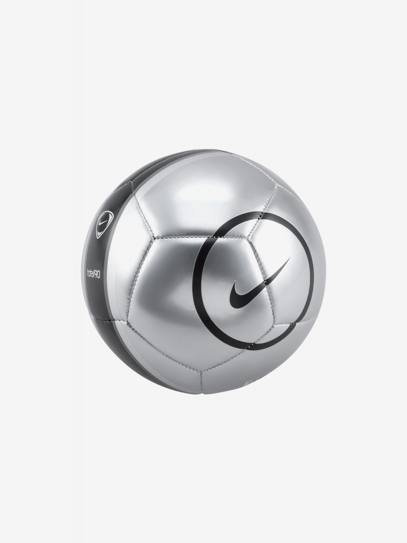 Bola Nike Total 90 Skills Mini Prateada e Preta