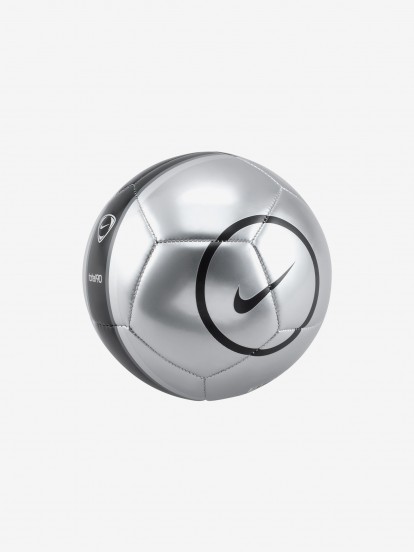 Bal�n Nike Total 90 Skills Mini Plateado y Negro