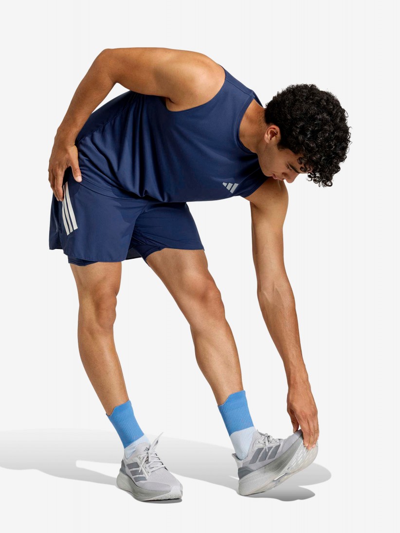 Cal��es de Running 2 em 1 Adidas Adi365 Formotion 18cm Azuis