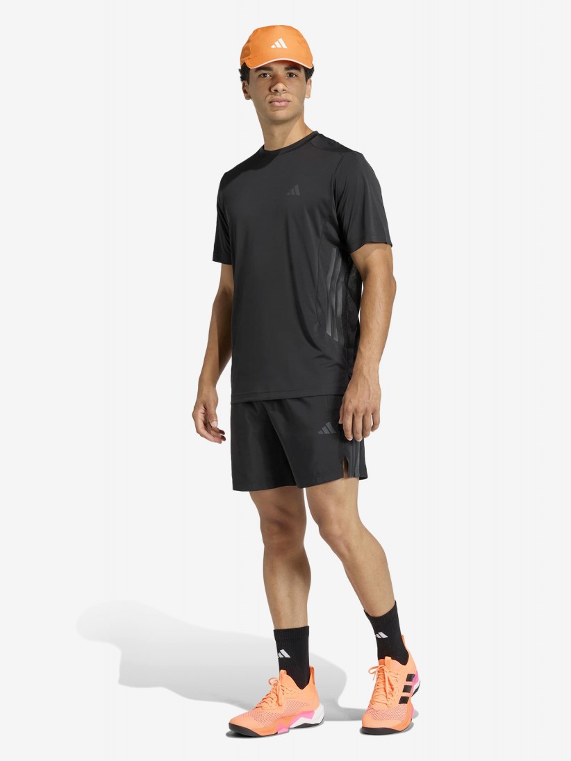 Adidas The Tech Essentials Workout 18cm Black Training Shorts