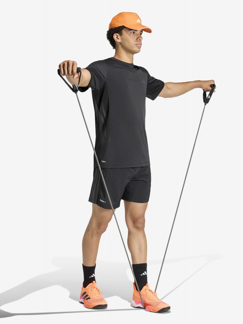 Adidas The Tech Essentials Workout 18cm Black Training Shorts