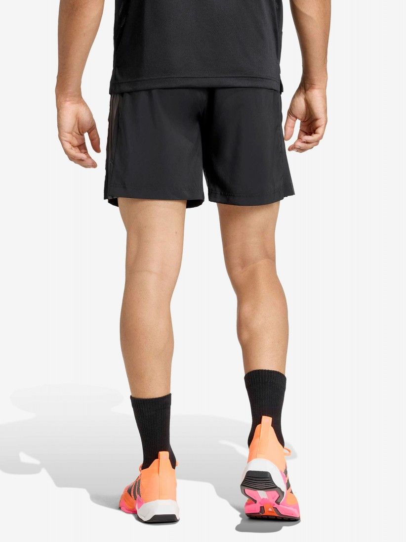 Adidas The Tech Essentials Workout 18cm Black Training Shorts
