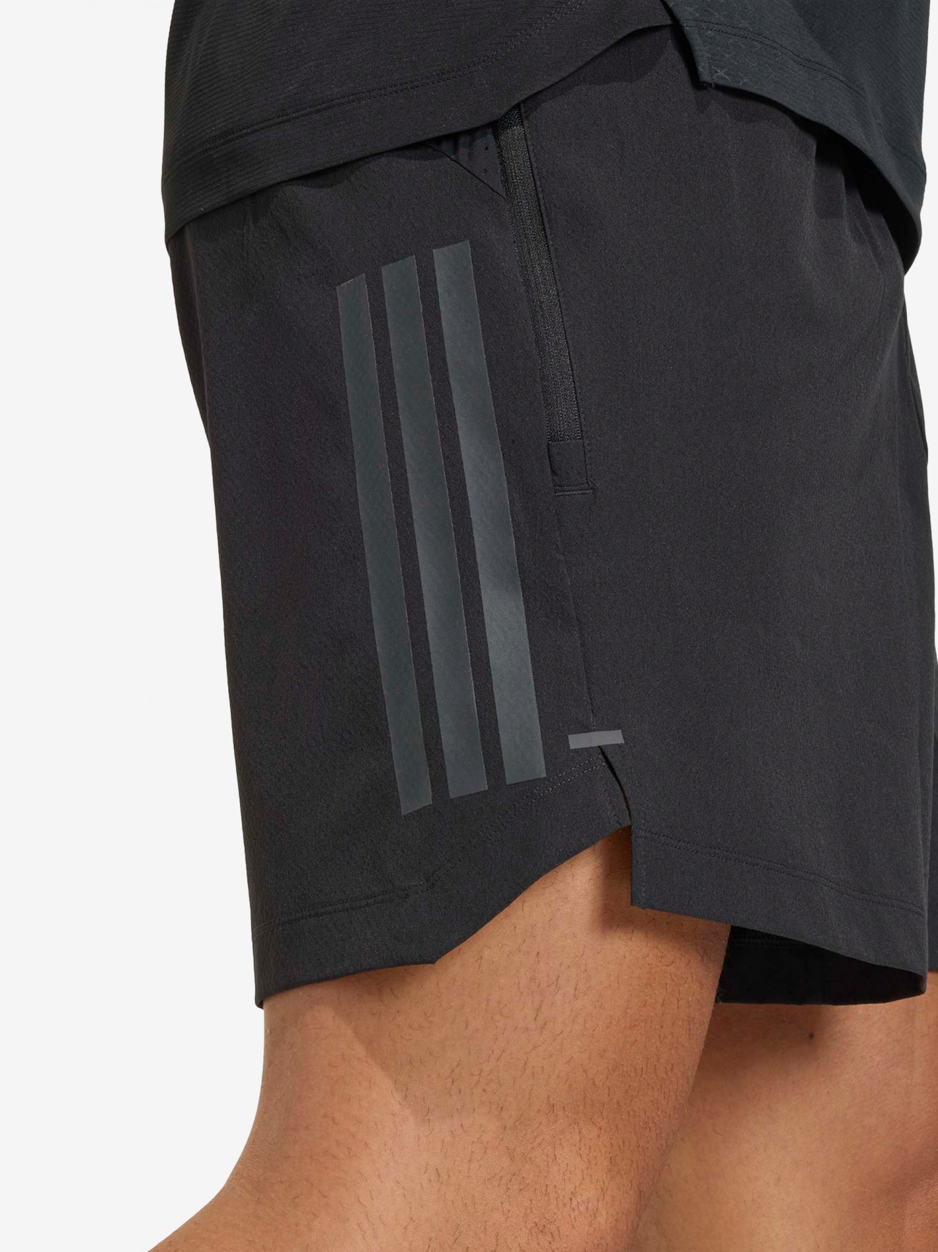 Adidas D4T Power 3-Stripes 18cm Black Training Shorts