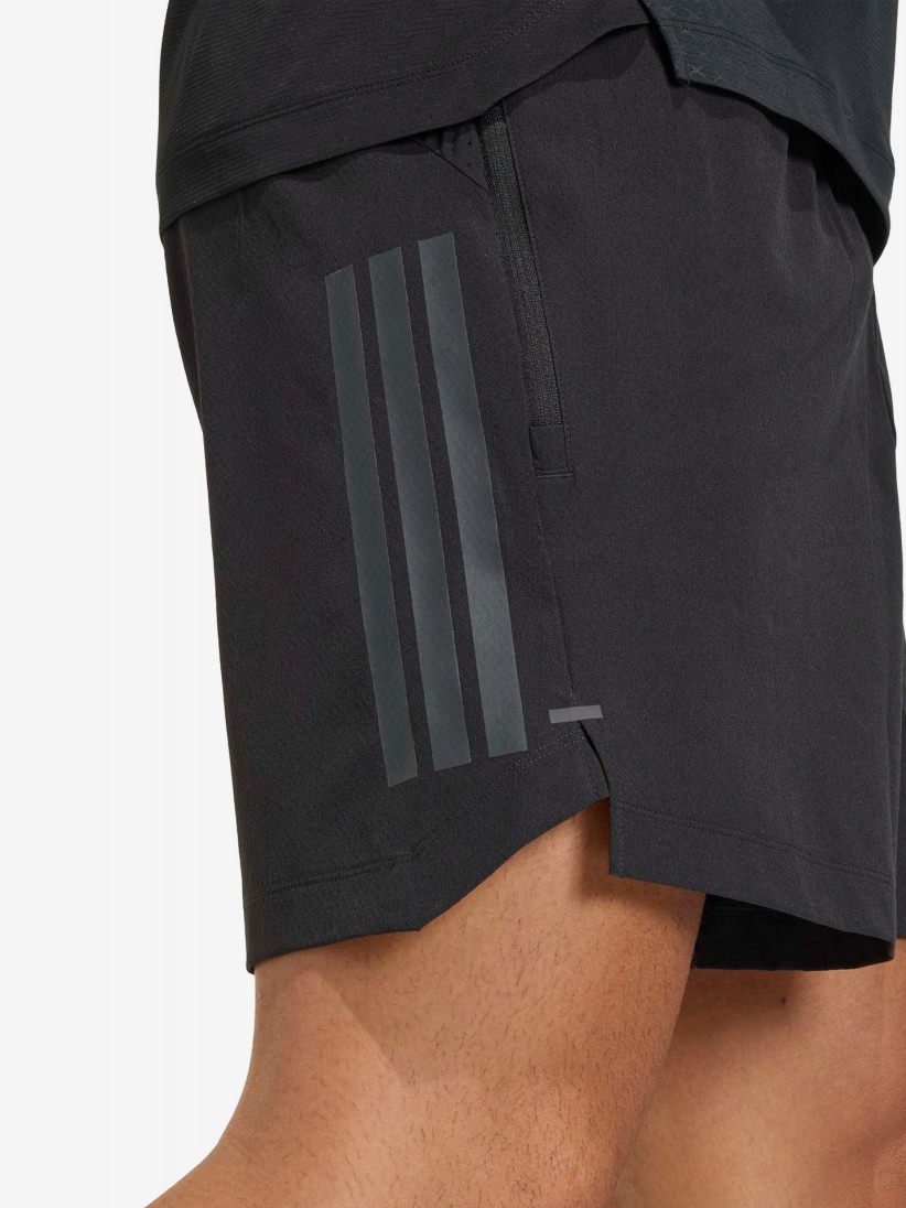 Adidas D4T Power 3-Stripes 18cm Black Training Shorts