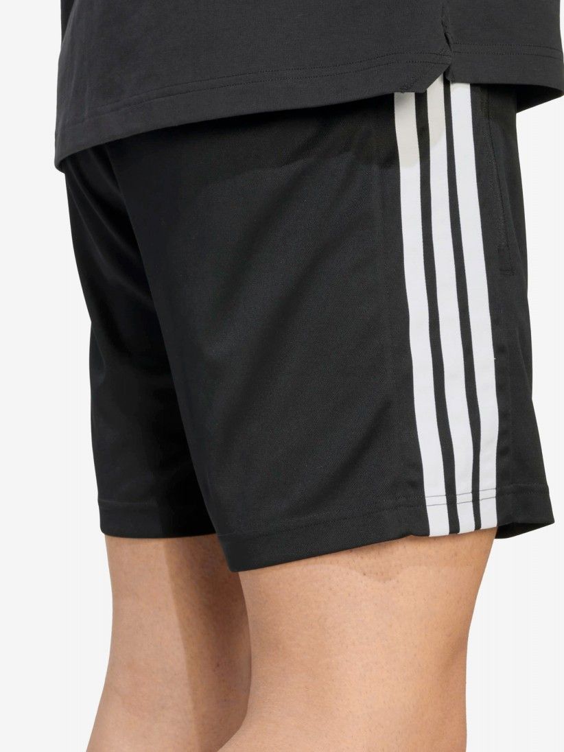 Adidas Essentials Base 3-Stripes The Workout 18cm Black Training Shorts