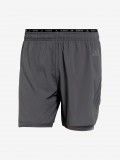 Adidas Adi365 Formotion 18cm Grey 2-in-1 Running Shorts