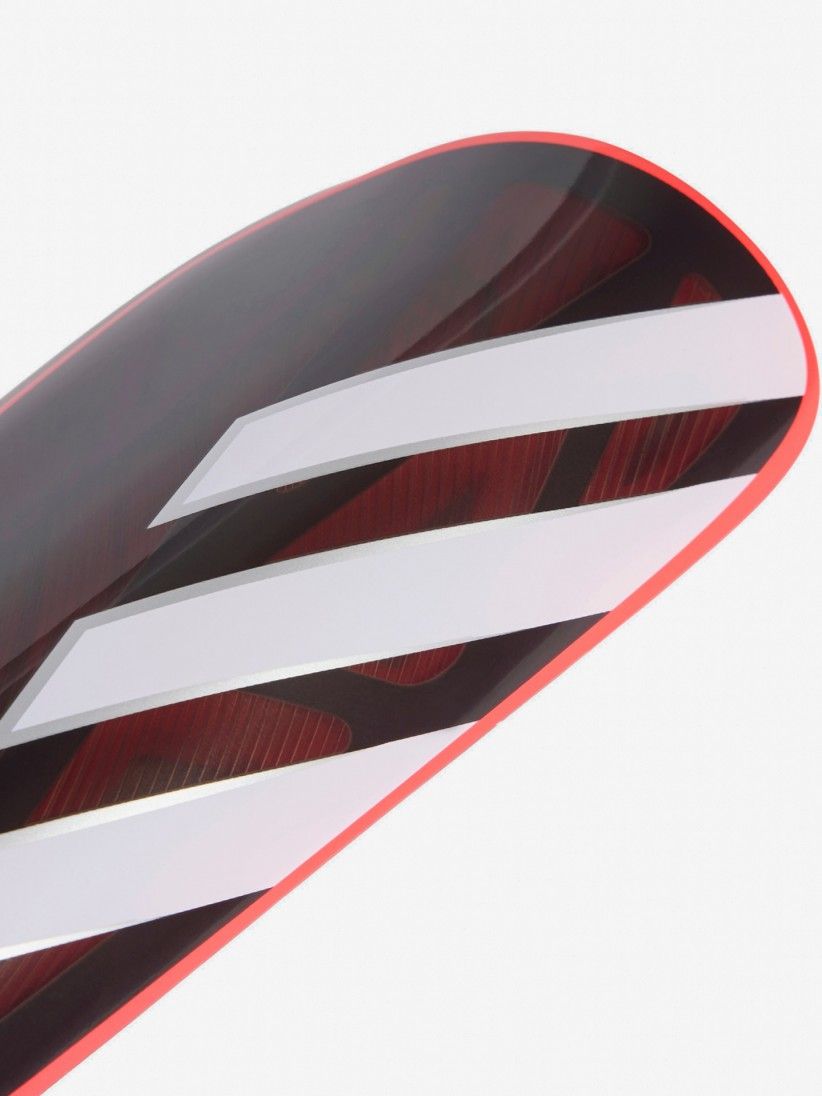 Adidas Tiro League Black and Red Shin Guards