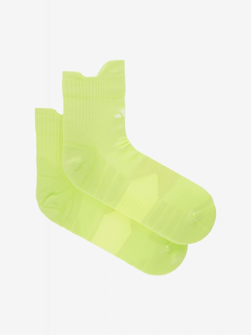 Adidas RUNxCUSHIONED Green Running Socks