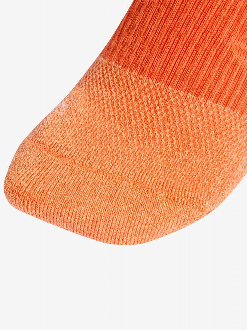 Adidas RUNxCUSHIONED Orange Running Socks
