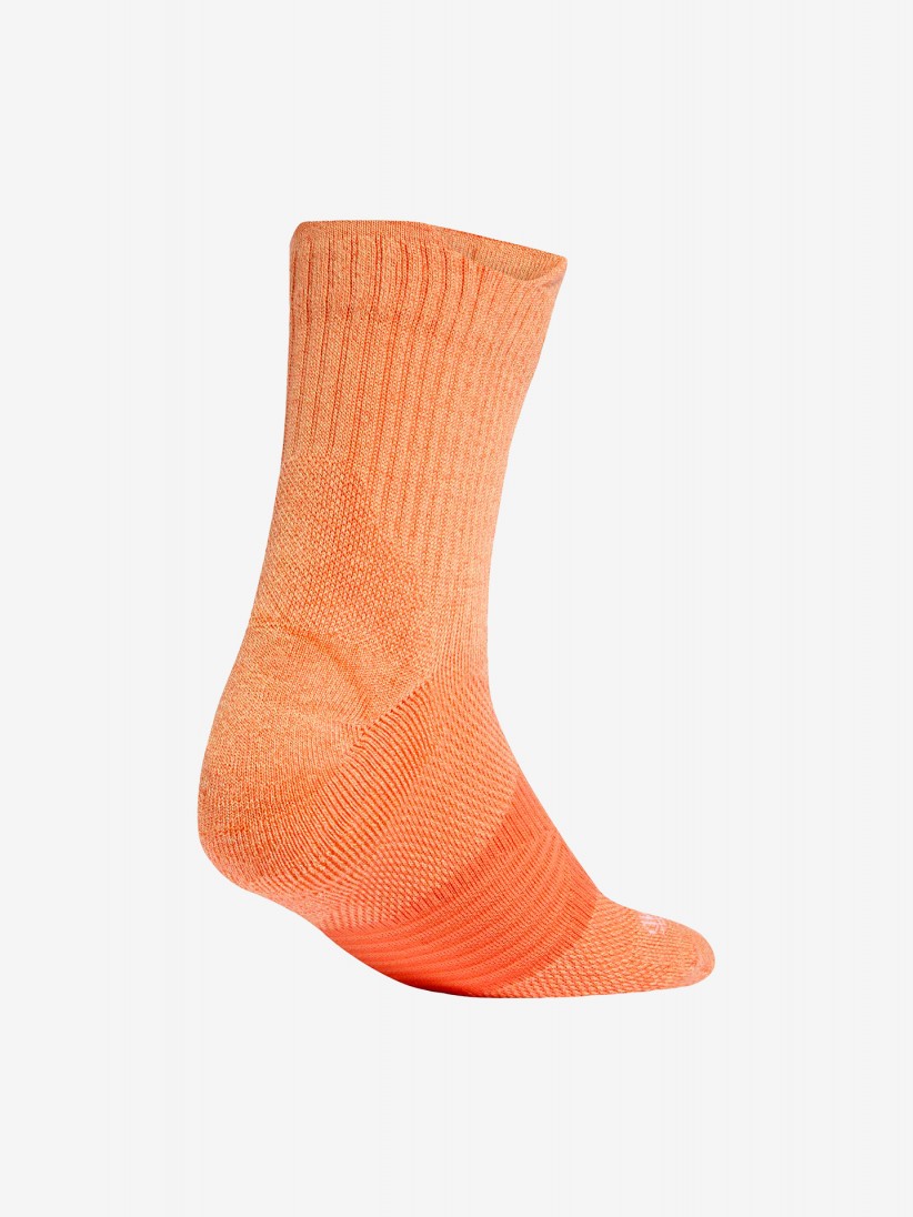 Adidas RUNxCUSHIONED Orange Running Socks