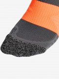 Adidas RUNxBOOST Grey and Orange Running Socks