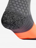 Adidas RUNxBOOST Grey and Orange Running Socks