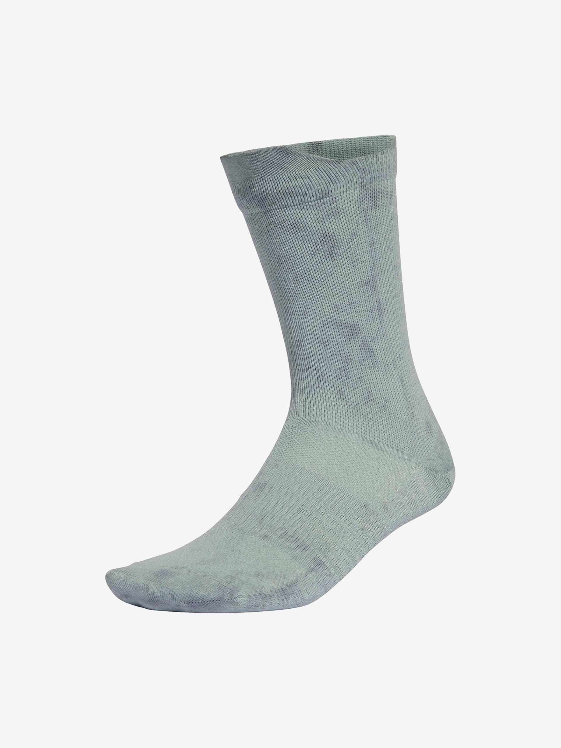 Meias de Running Adidas RUNxGRAPHIC Washed Verdes