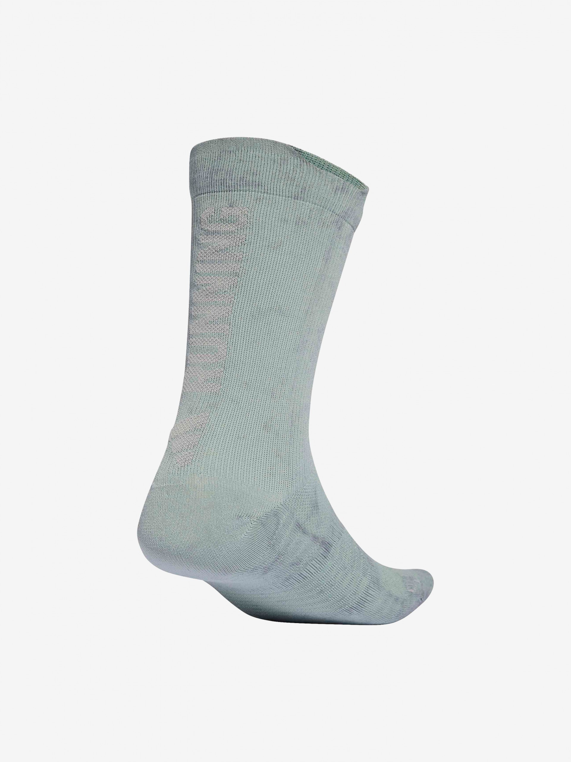 Meias de Running Adidas RUNxGRAPHIC Washed Verdes