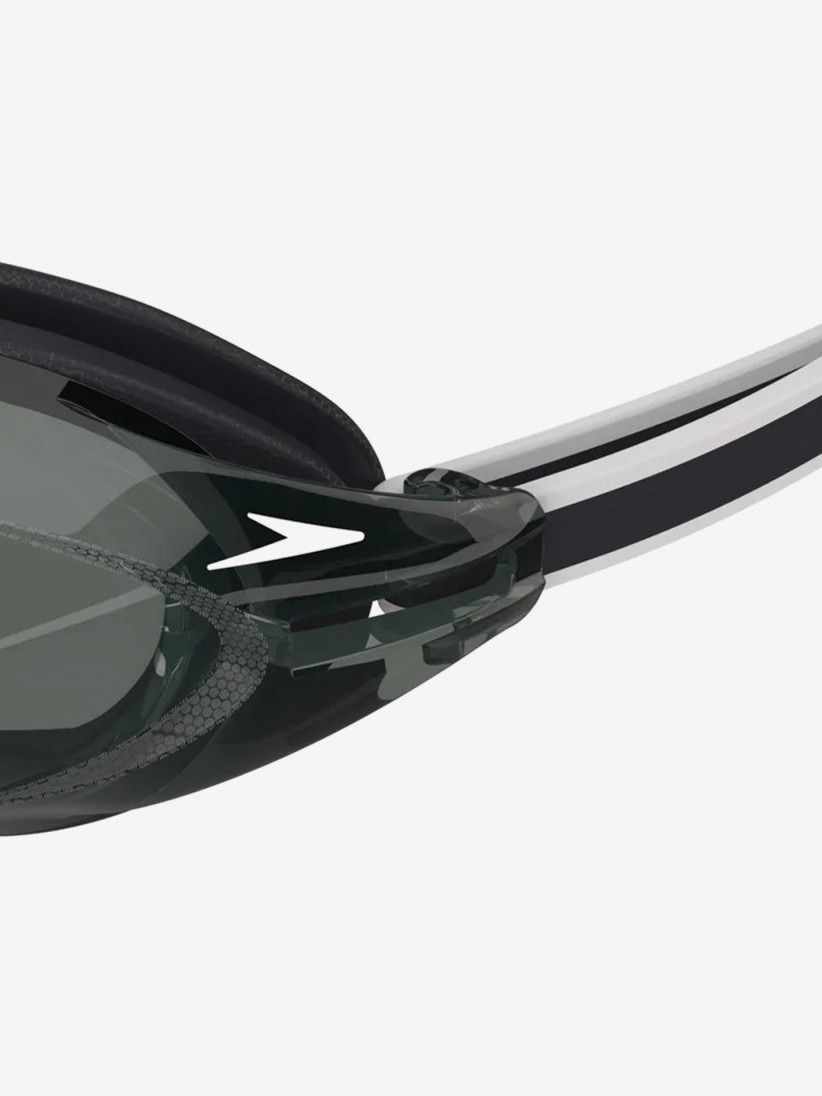 Speedo Vanquisher 3.0 Mirror Black and Grey Swimming Goggles