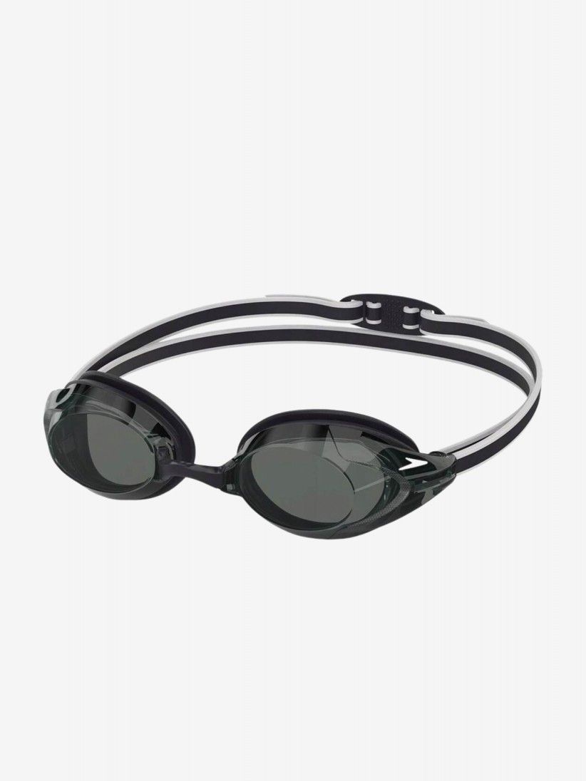 Speedo Vanquisher 3.0 Mirror Black and Grey Swimming Goggles