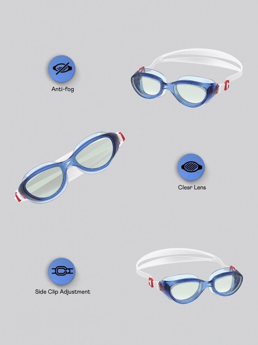 �culos de Nata��o Speedo Futura Hydrospex Azuis e Brancos