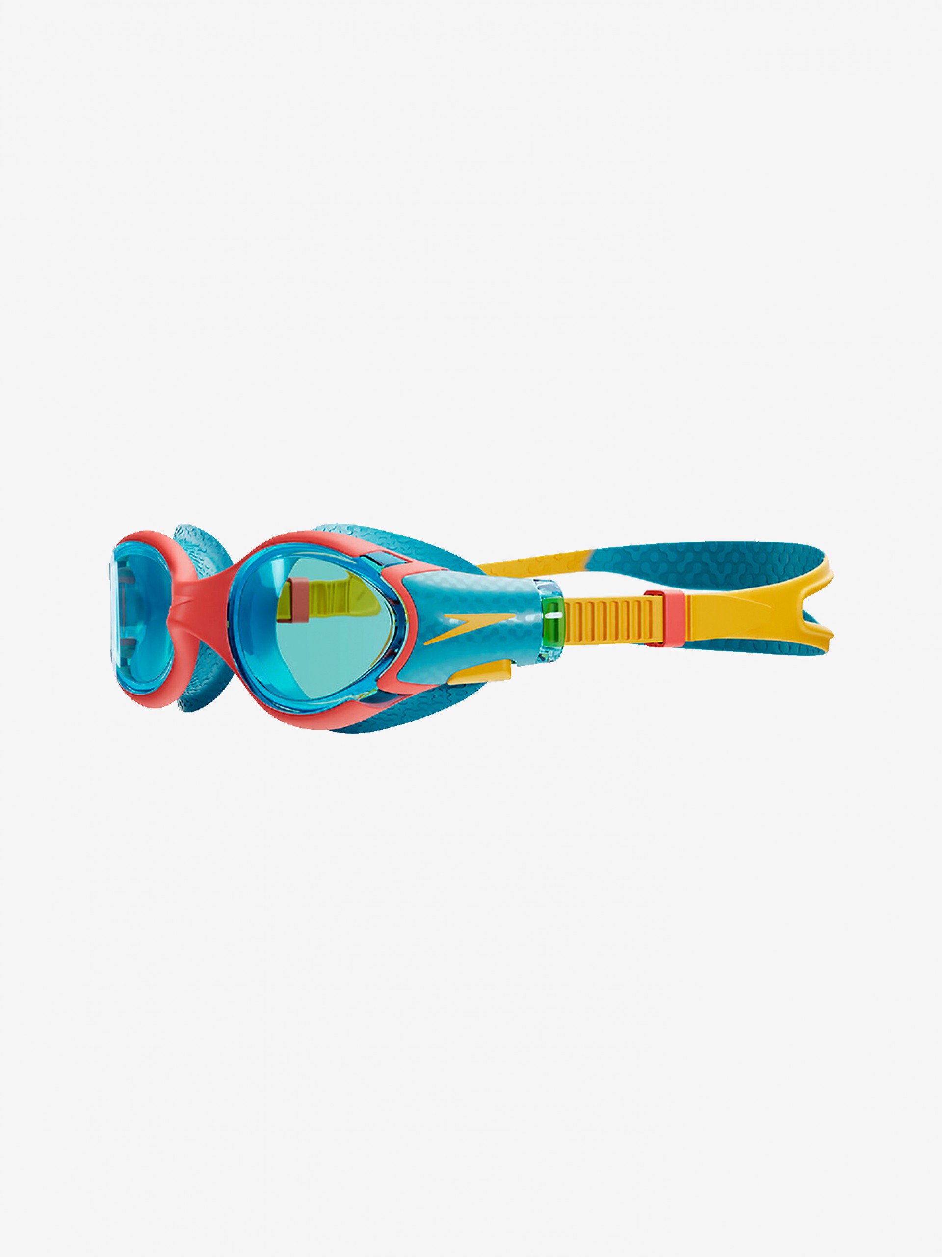 Óculos de Natação Speedo Biofuse 2.0 Kids Azuis, Vermelhos e Amarelos
