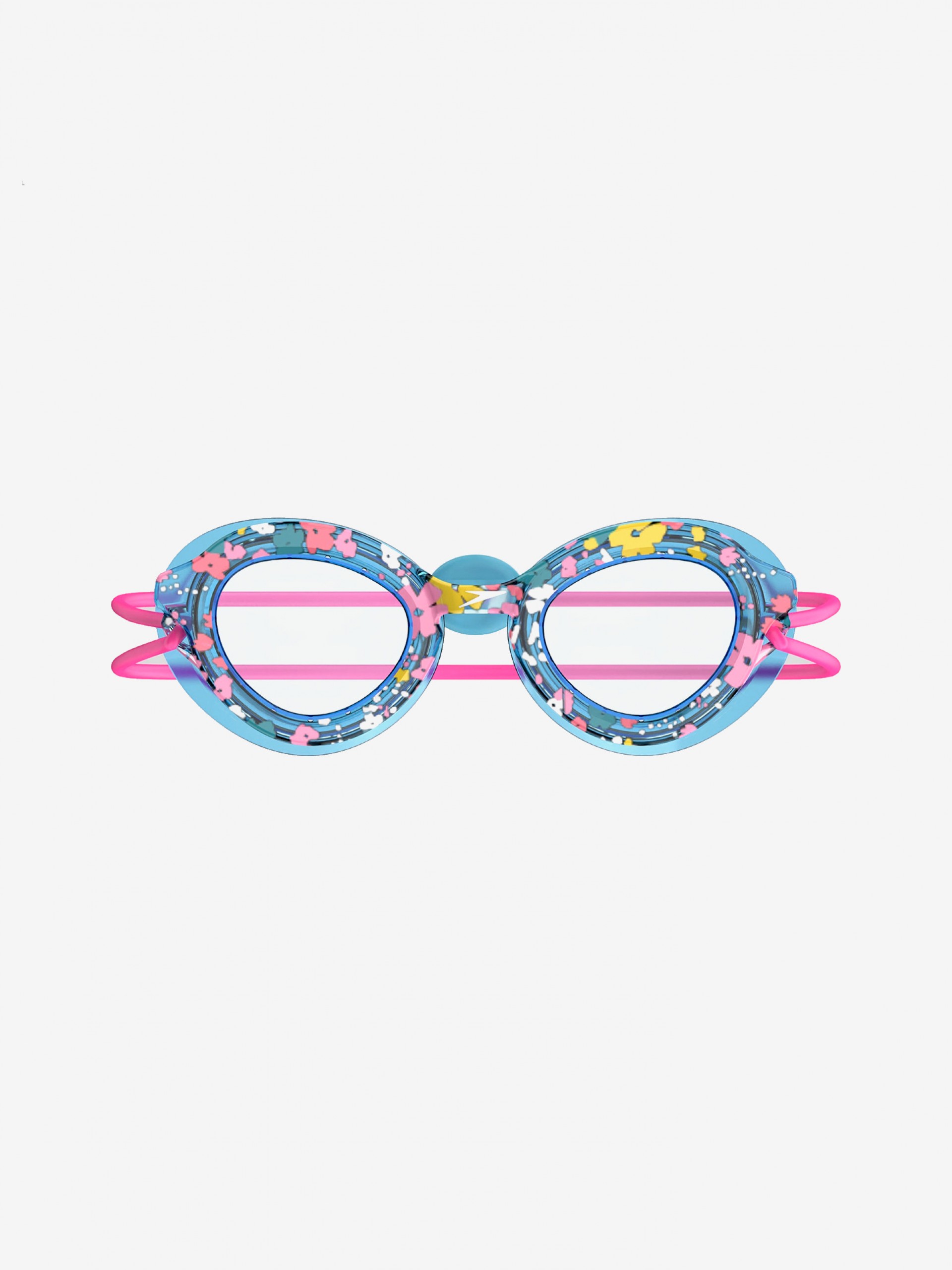 Speedo Sunny G Pop Seashells Kids Blue and Pink Swimming Goggles